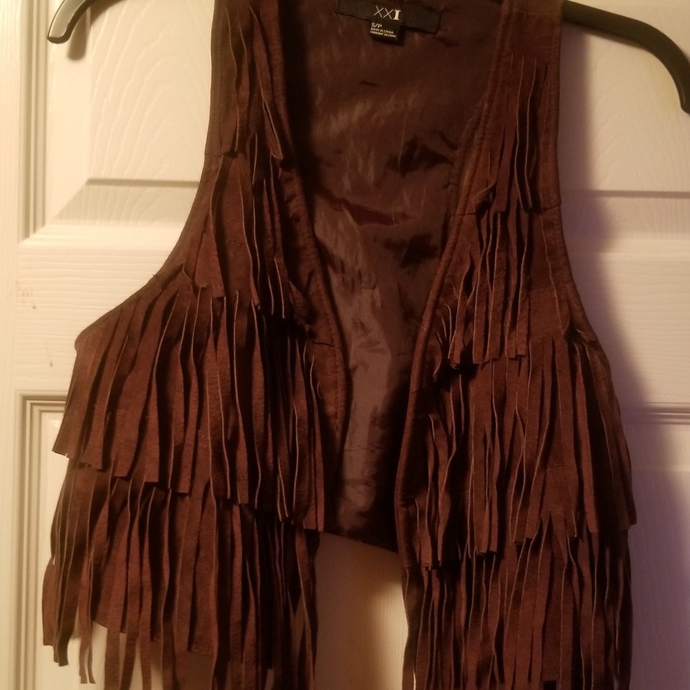Fringe vest